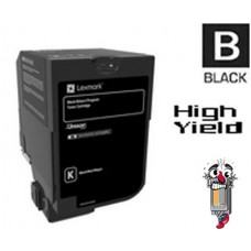 Genuine Lexmark 74C1SK0 Black Laser Toner Cartridge