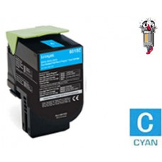 Genuine Lexmark C231HC0 Cyan High Yield Toner Cartridge