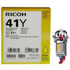 Ricoh GC41Y 405764 Yellow Ink Cartridge Premium Compatible