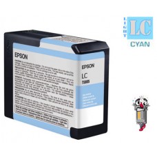 Epson T580500 Light Cyan Inkjet Cartridge Remanufactured