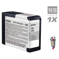 Epson T580800 Matte Black Inkjet Cartridge Remanufactured