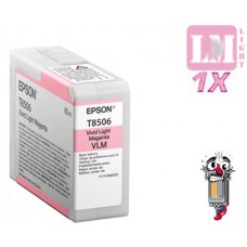 Genuine Epson T850600 UltraChrome Light Magenta Inkjet Cartridge