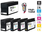 Hewlett Packard HP952XL High Yield Discount Ink Cartridges