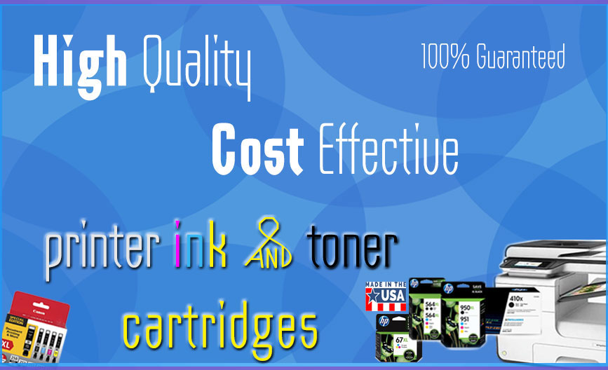 Tonerink Express quality ink and laser toners banner